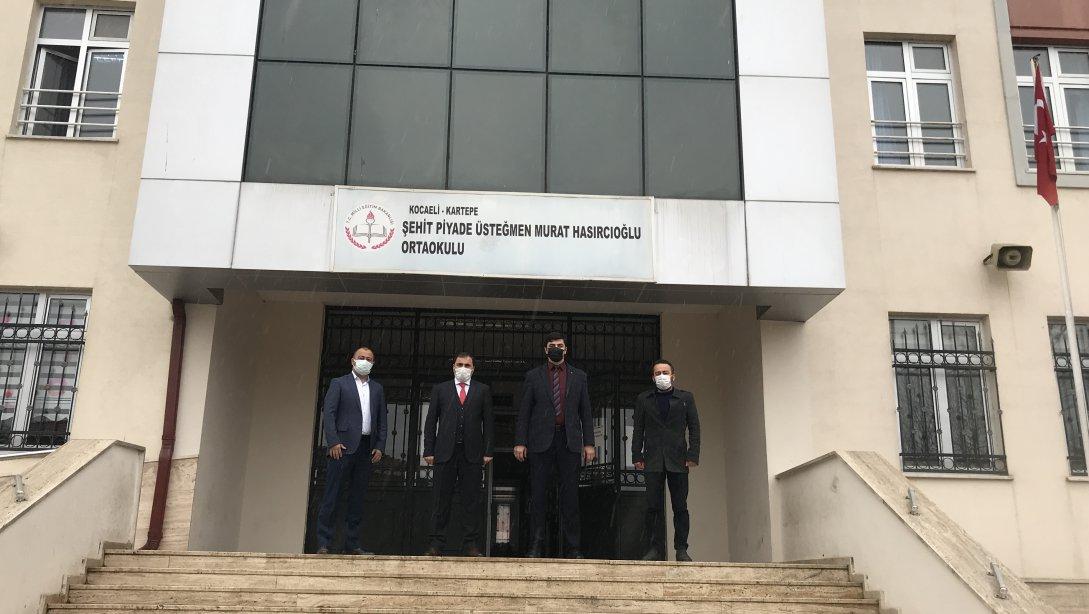 Şehit Piyade Üsteğmen Murat HASIRCIOĞLU Ortaokulu'na Ziyaret