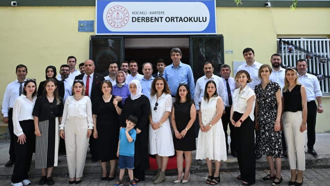 KARNE TÖRENİ İÇİN DERBENT ORTAOKULUNDAYDIK