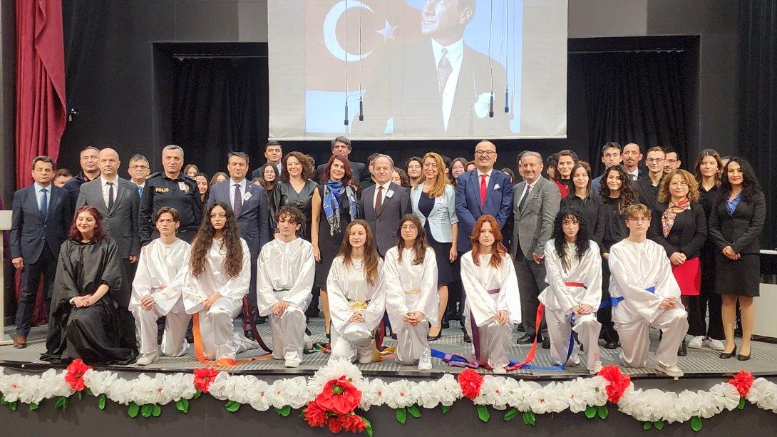 24 KASIM ÖĞRETMENLER GÜNÜ İLÇE PROGRAMI GÜZEL SANATLAR LİSESİNDE YAPILDI